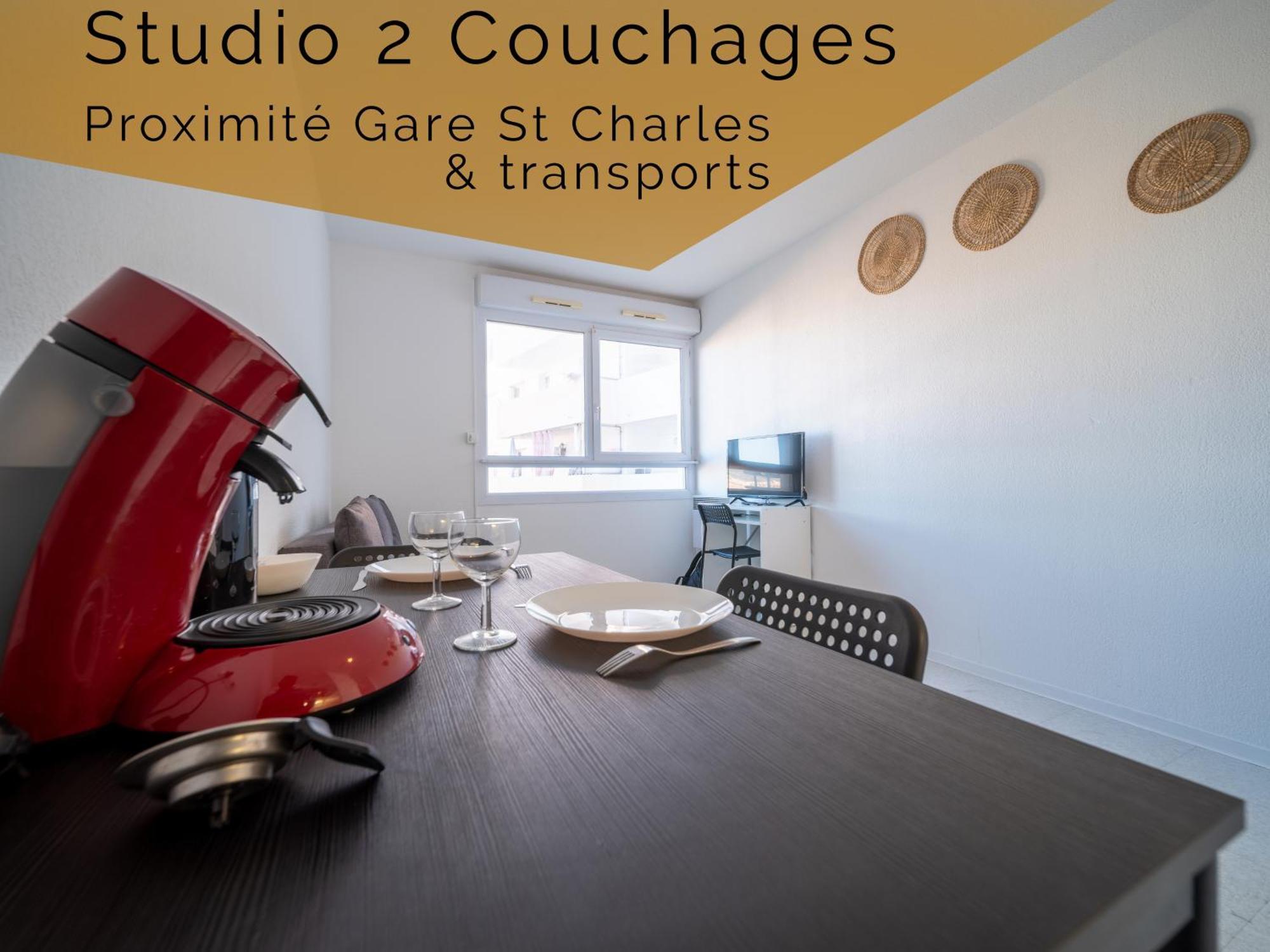 Appartement Tout Equipe A 6Min De La Gare St Charles มาร์กเซย ภายนอก รูปภาพ